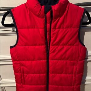 GAP Kids Vibrant Red Puffer Vest